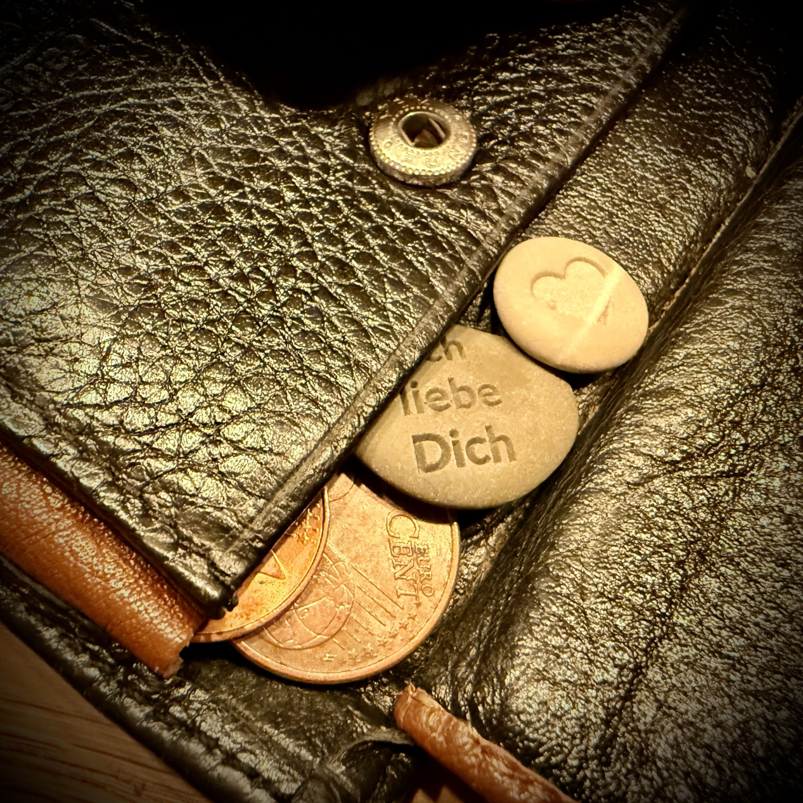 Liebesstein mit Gravur „Ich liebe Dich“ – romantisches Geschenk mit Herz