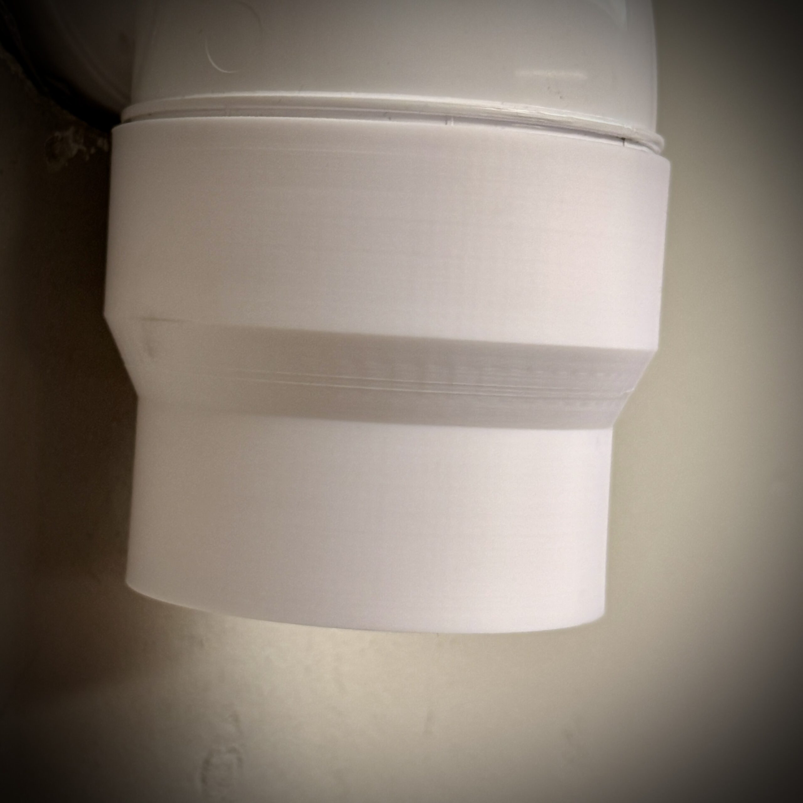 Adapter für XTool Schlauchanschluss an 100mm Abluft Rohr (Nur Download)